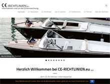 Tablet Screenshot of ce-richtlinien.eu